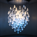 Luxury Raindrop Bubble Glass Chandelier