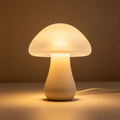 Ins Style Frosted Glass Mushroom Table Lamp