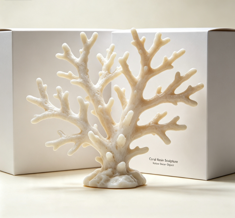 Coral‑shaped Resin Art Sculpture