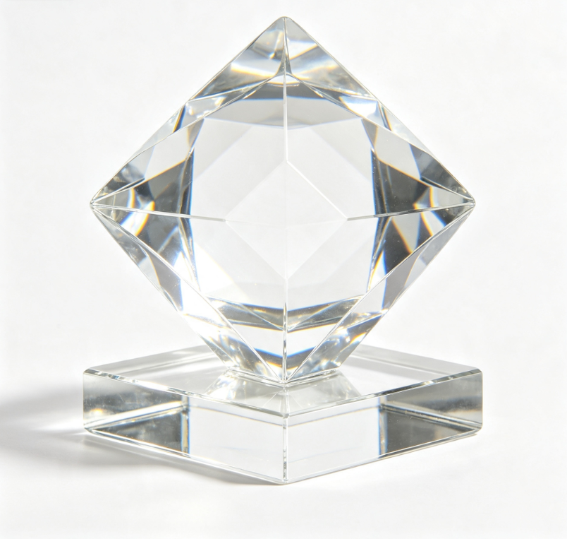 Diamond Cut Resin Decorative Block